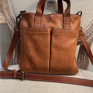 Brown Leather Women's Bag